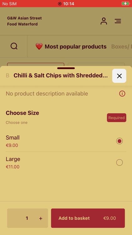 G&W Asian Street Food screenshot-3