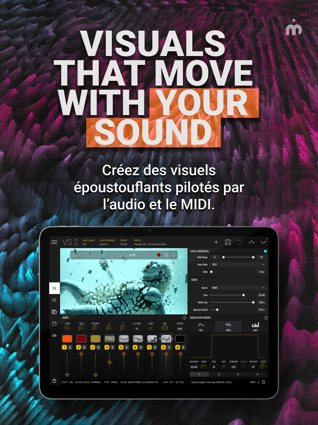 Screenshot #4 pour VS - Visual Synthesizer 2