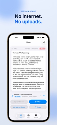 TextVoice: Text to Speech Screenshot 5 of 6