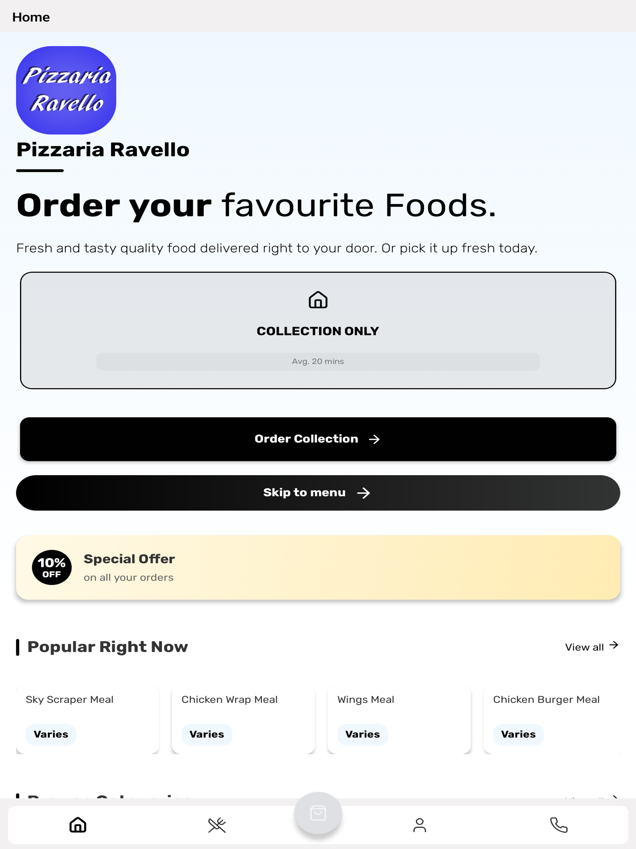 Pizzaria Ravello WN4 screenshot 7