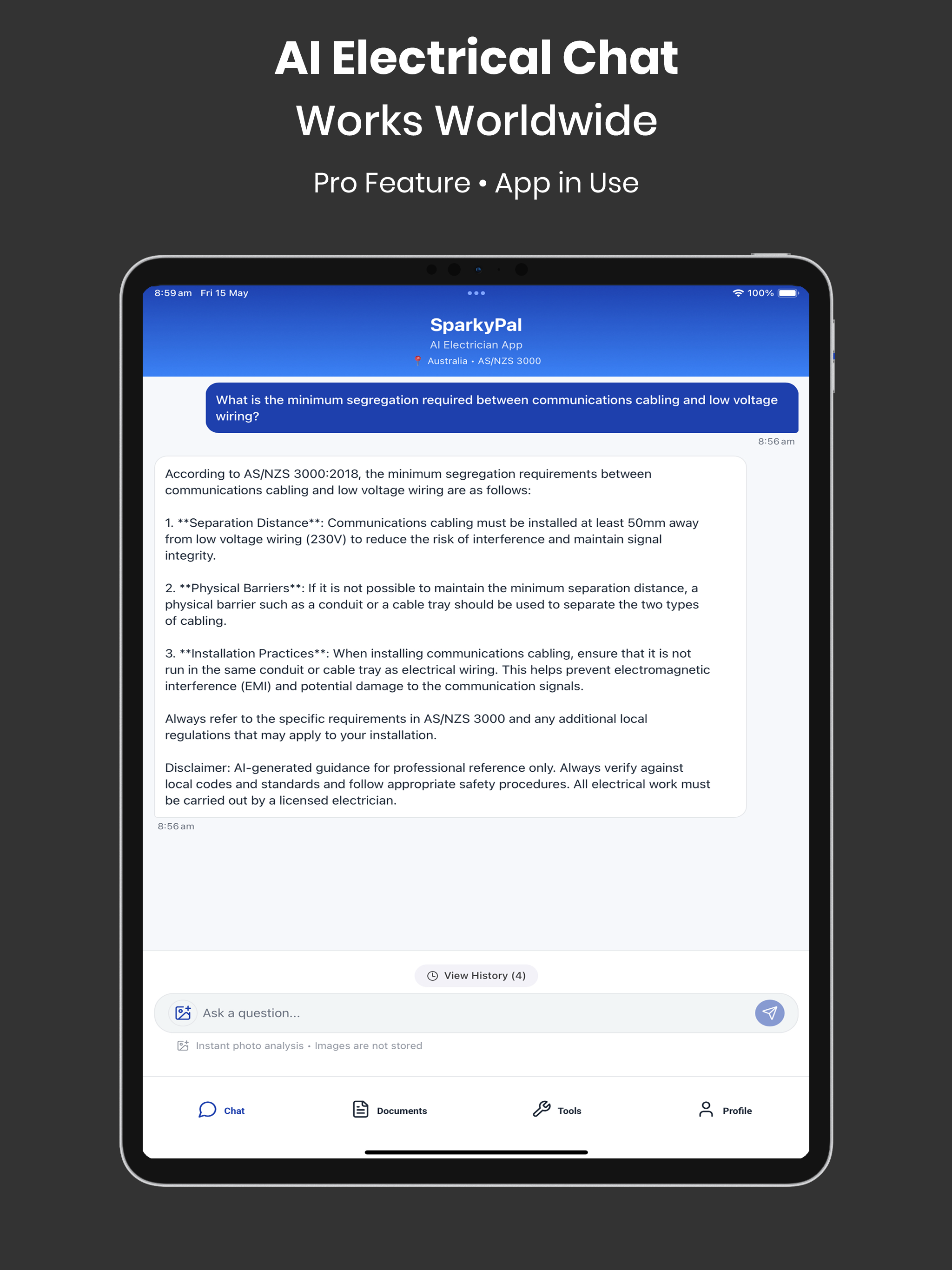 SparkyPal - AI Electrician App
