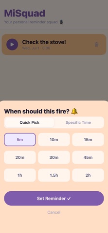 App screenshot