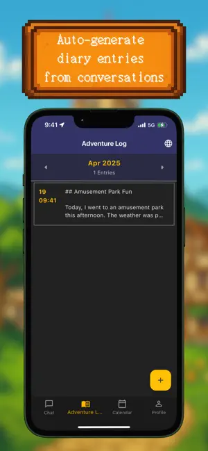 RPG Diary - AI Chat Journal screenshot 3