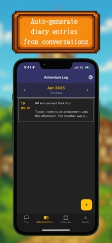 RPG Diary - AI Chat Journal Screenshot 3 of 6