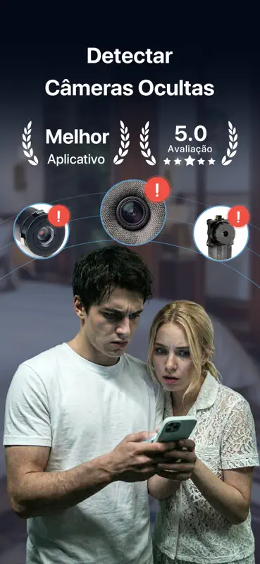 Aplicativo Detector de Câmeras screenshot 1 of 6