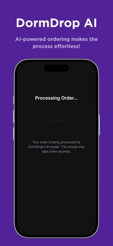 DormDrop - Food Delivery iPhone screenshot