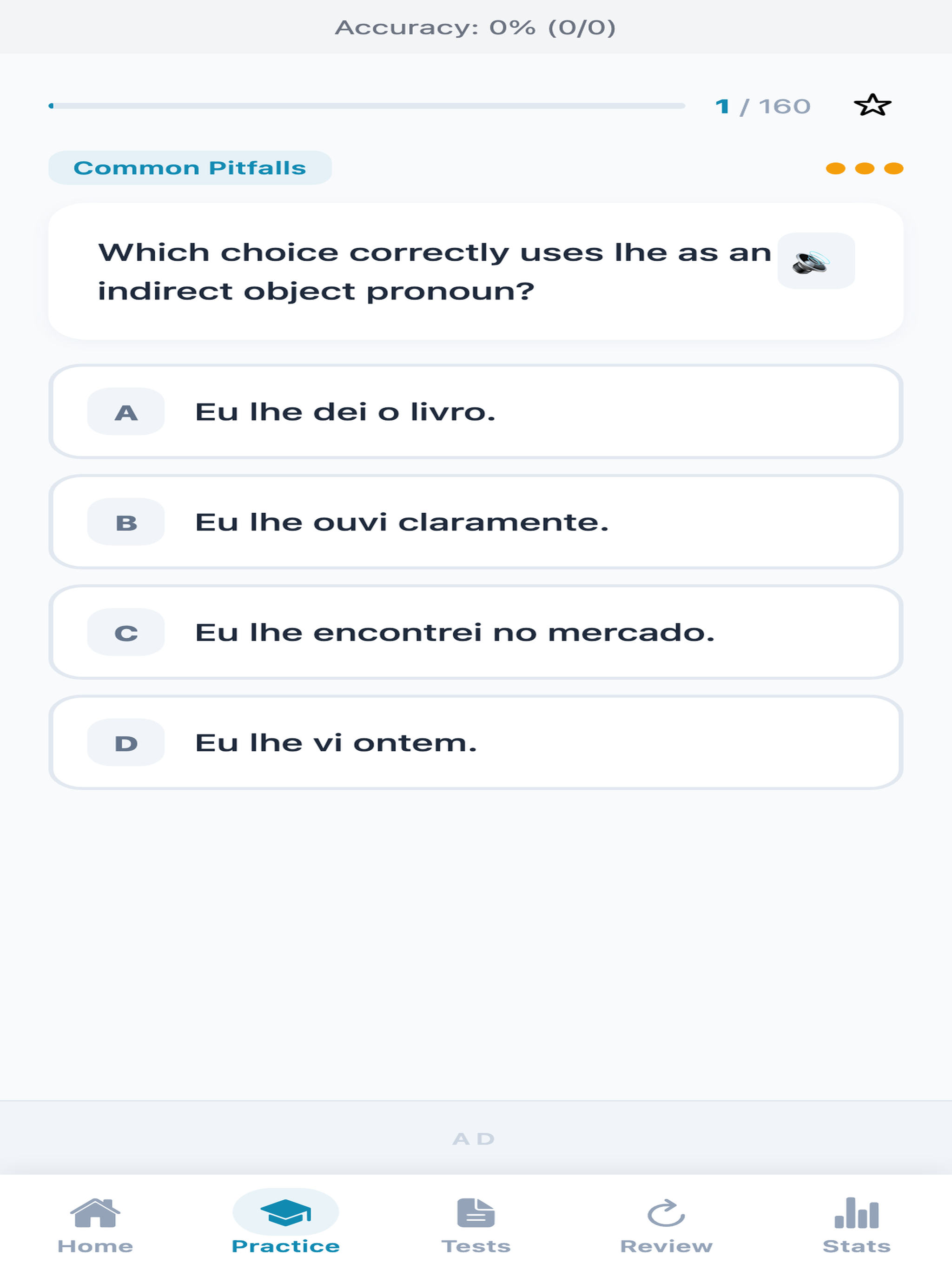Portuguese Grammar Basics screenshot 7