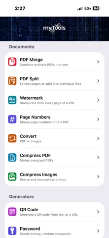 myTools by myblueboard screenshot