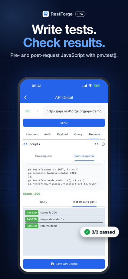 RestForge - API Client App Store screenshot 4