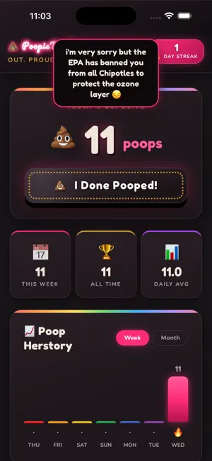 poopie tracker screenshot 3