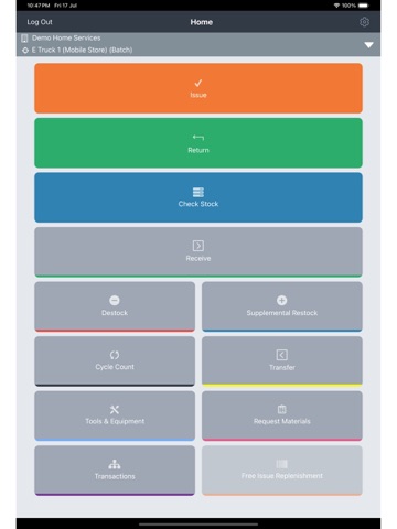 App screenshot