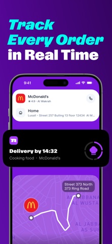 Rafeeq: Food Delivery in Qatar screenshot