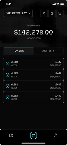 Yieldz Wallet Screenshot 2 of 3