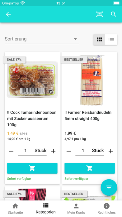 Saigon-Monsun Shop Screenshot