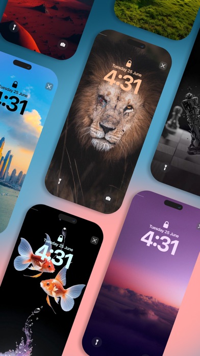 Wallpapers 18 - Lock Screen Screenshot