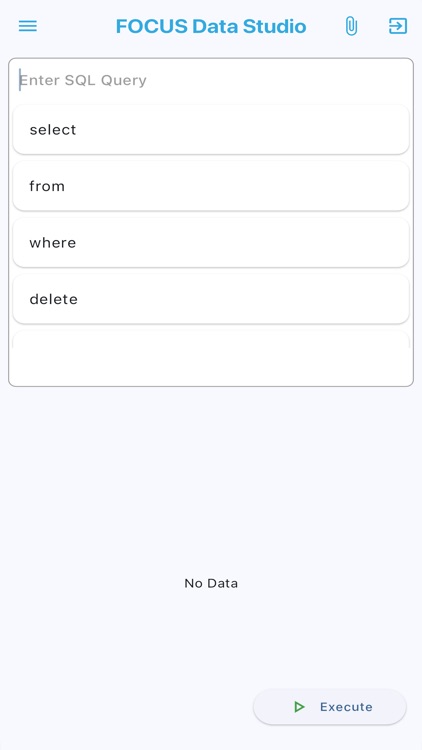 FOCUS Data Studio For SQL