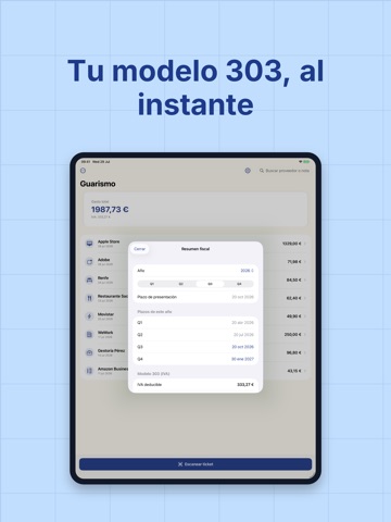 Guarismo iPad screenshot
