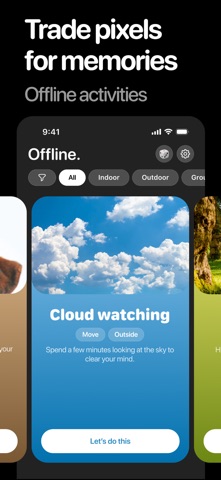 Offline Activities screenshot