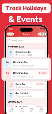Australia Calendar 2026 + Screenshot 3 of 3