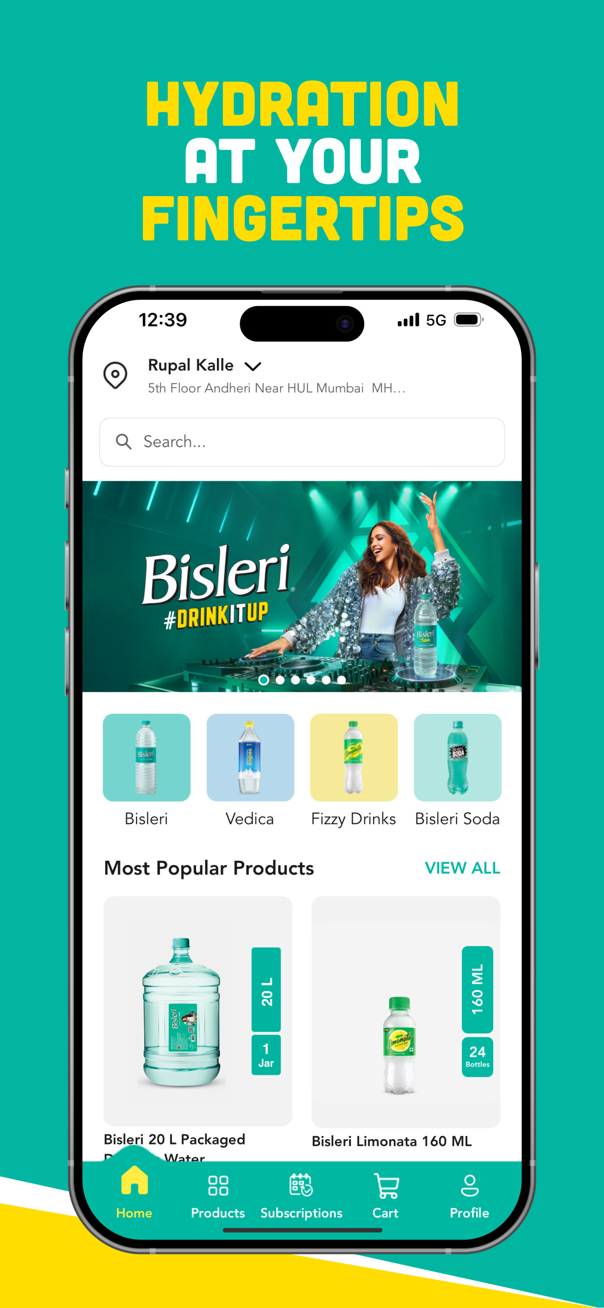 Bisleri at Doorstep