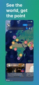 Azimut - NewsBreak App Map screenshot