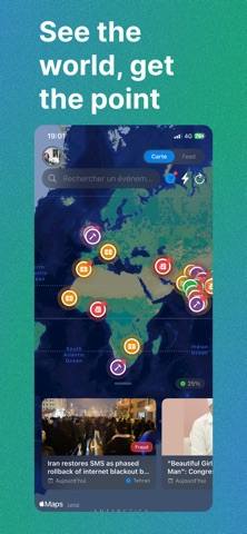 Azimut - NewsBreak App Map Screenshot 1 of 6