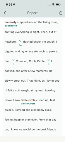 Peck Check: Writing Feedback Screenshot 3 of 5