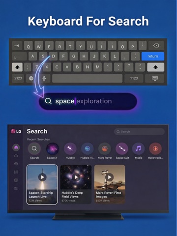 TV Remote | Smart TV Control iPad screenshot