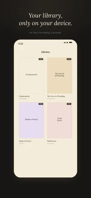 Reads. — EPUB & Book Reader screenshot 3