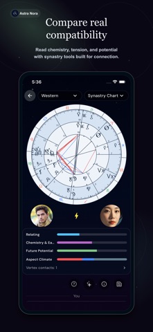 Astra Nora: AI Astrology iPhone screenshot