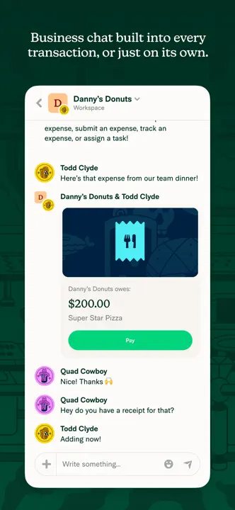 Expensify : capture d’écran 8 sur 9
