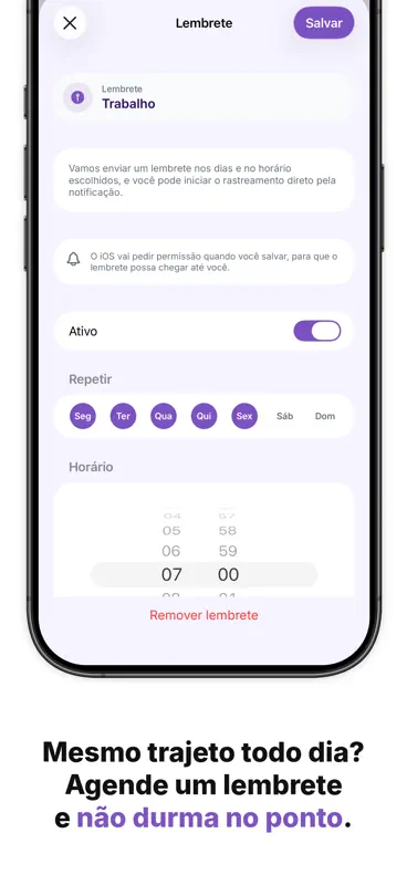 Não Durma no Ponto: Alarme GPS screenshot 4 of 7