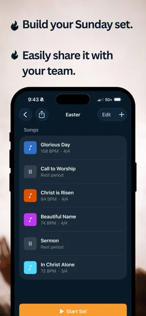 Worship Metronome screenshot 2