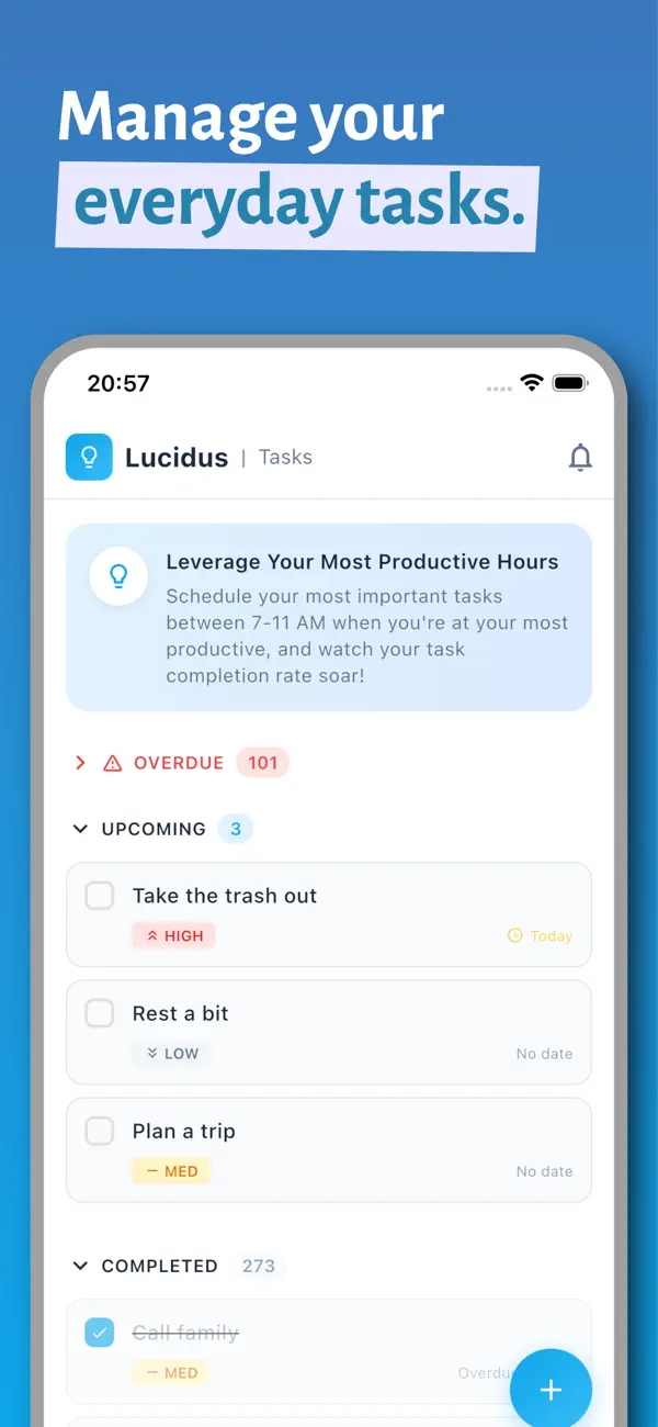 Screenshot #3 pour Lucidus - Routine Planner