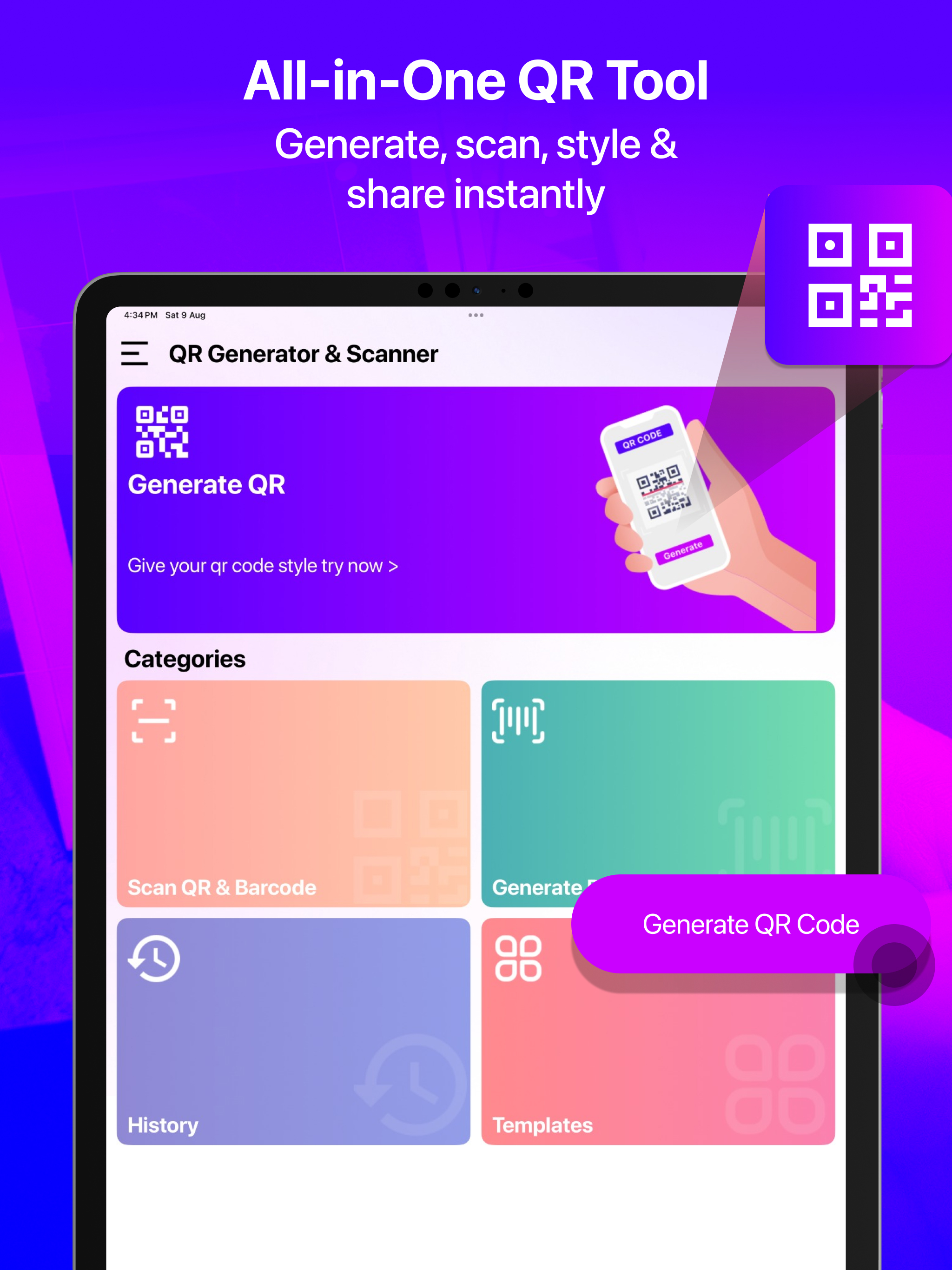 QR Code Generator QR Scanner screenshot 12