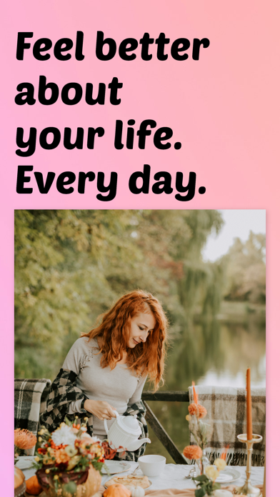 Lumi: Gratitude Journal Widget iPhone screenshot 1 - Health & Fitness app