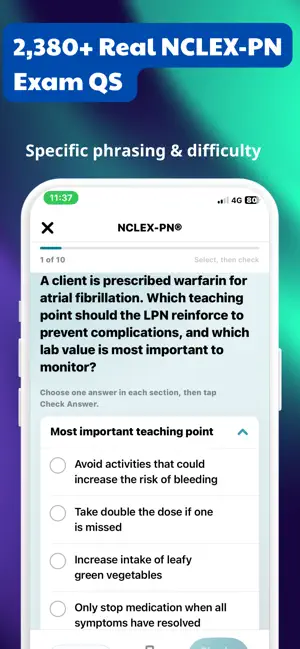 NCLEX PN Prep 2026: Practice screenshot 2
