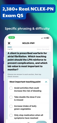 NCLEX PN Prep 2026: Practice Screenshot 2 of 9