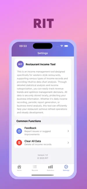 RIT - Restaurant Income Tool iPhone screenshot 6