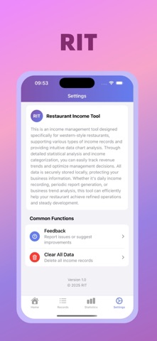 RIT - Restaurant Income Tool iPhone screenshot 6