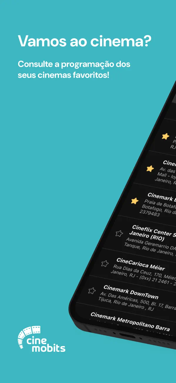Screenshot #1 pour Cine Mobits - Guia de Cinemas