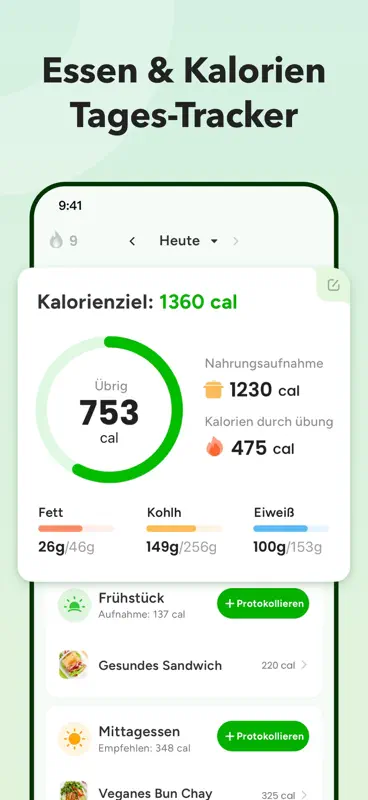 CaloCare: Compteur de Calories screenshot 3 of 9