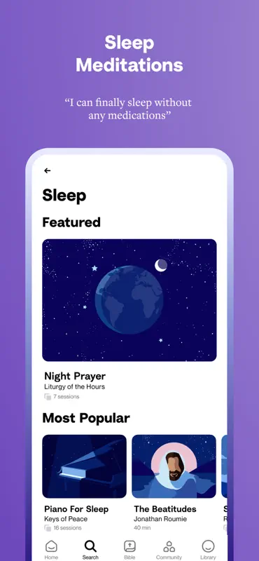 Hallow: Prayer & Meditation screenshot 4 of 9
