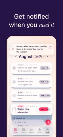 Remainder: Timebox To Do List Screenshot 7 of 9