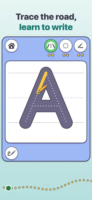 ABC Trails: Letter Tracing screenshot 1