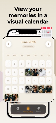MemoSnap - Video & Photo Diary iPhone screenshot