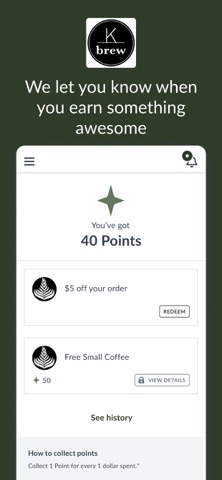 K Brew Coffee & Bagels Screenshot 4 of 4