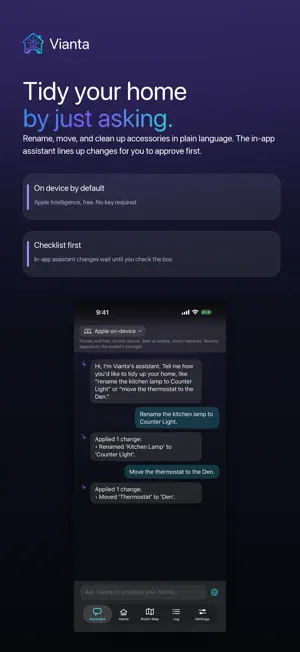 Vianta: Smart Home Map & AI screenshot 3