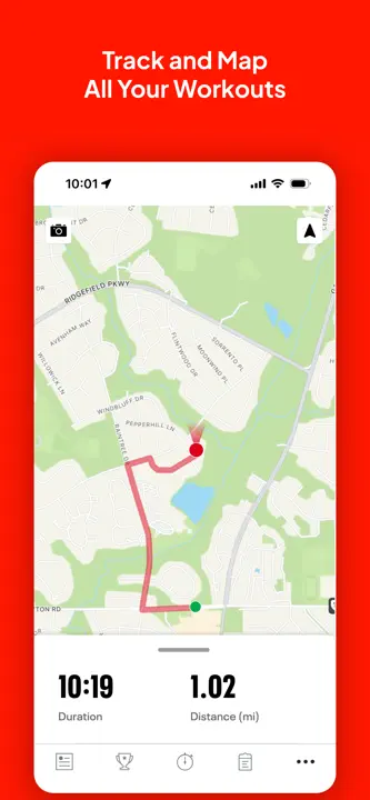 Map My Ride With GPS Tracker : capture d’écran 1 sur 8