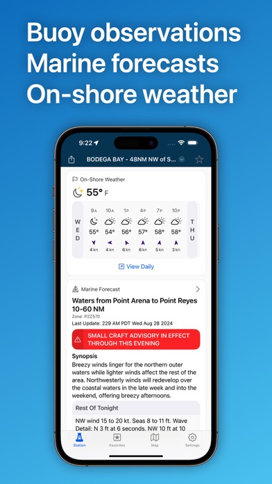 Screenshot #2 pour BuoyPro: Marine Buoy Weather